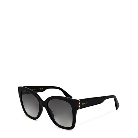 gucci round frame acetate sunglasses